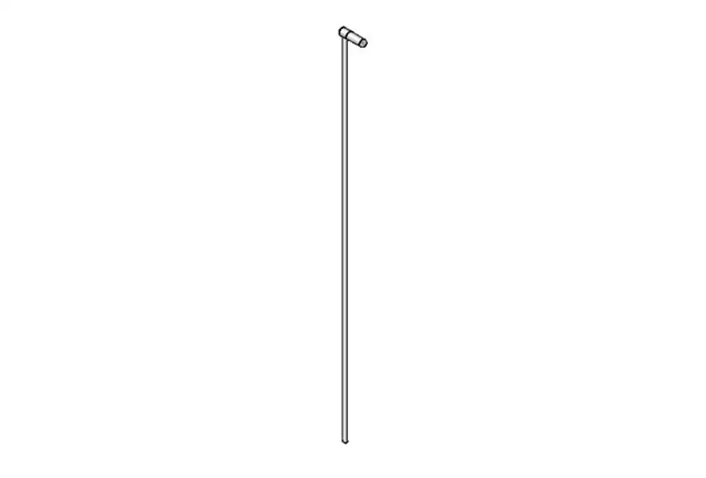 DORNBRACHT Zugstange für Ablaufgarnitur ERSATZTEILE 04209403088 28 x 623 x 7,5 mm Chrom, 04209403088-00 Galeriebild 1